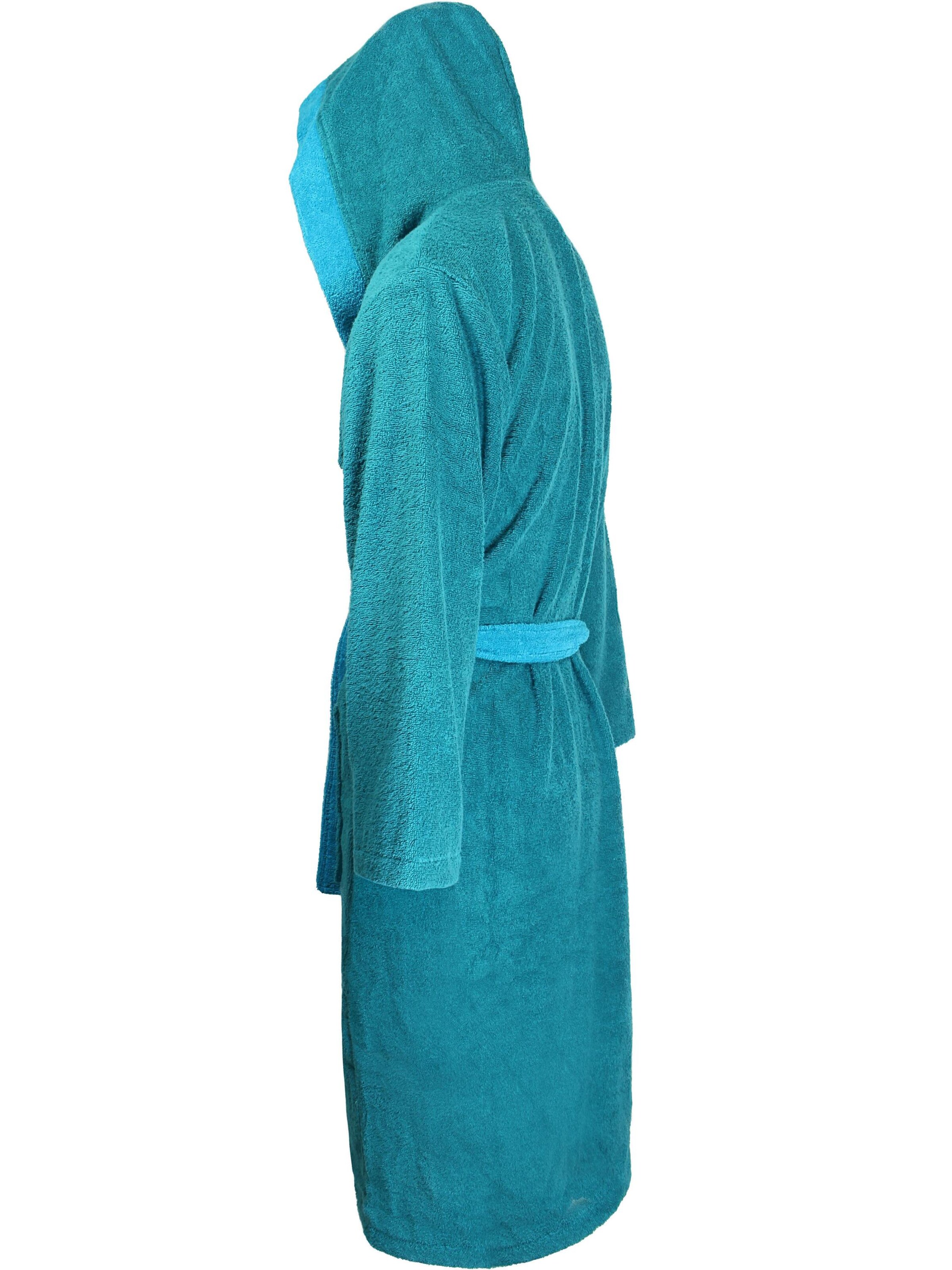 normani Badjas lang  in Blauw