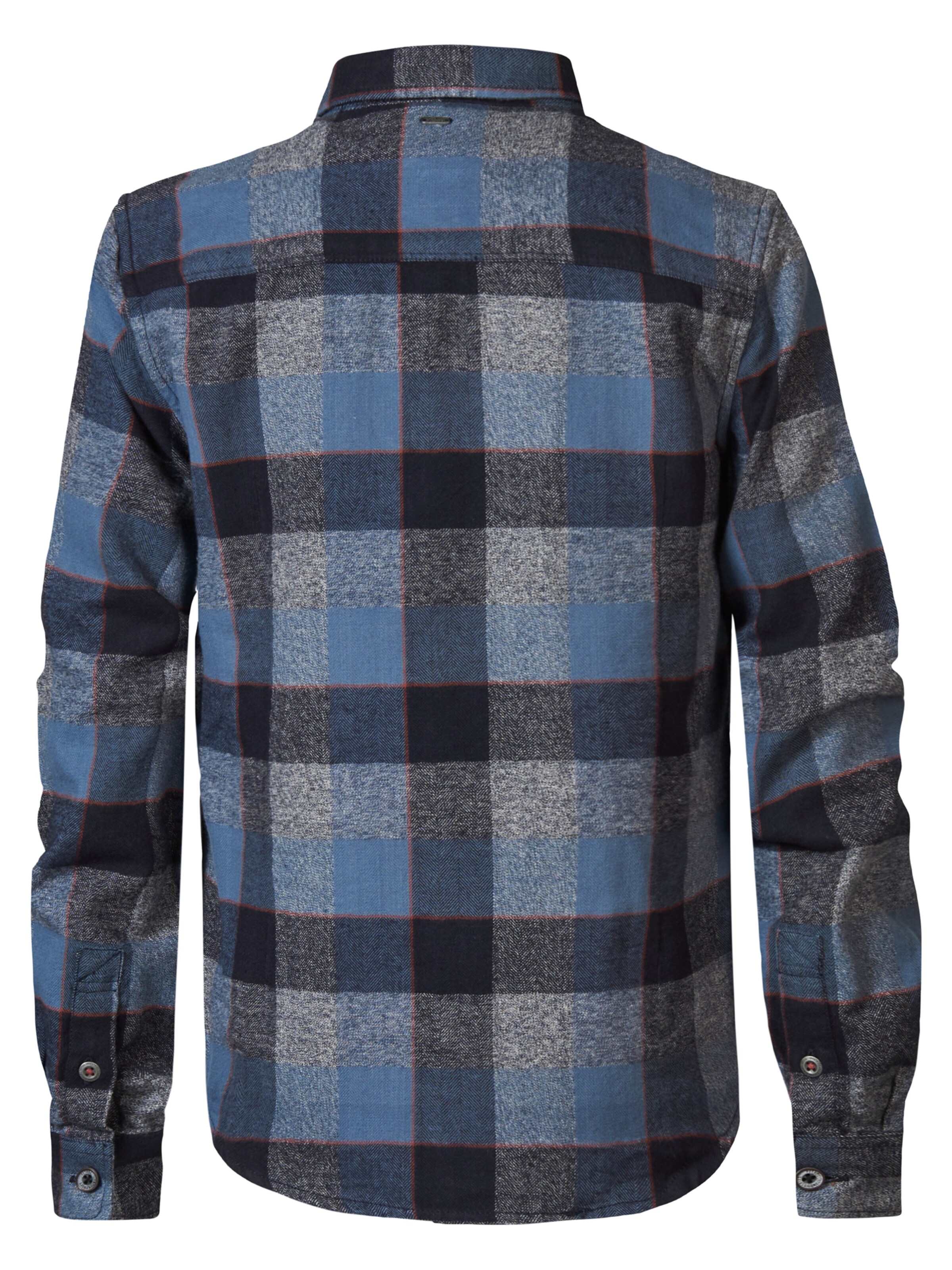 Petrol Industries Regular Fit Hemd 'Cook' in Grau