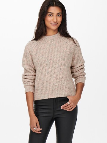 ONLY Pullover 'Felicia' in Beige