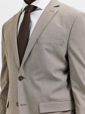 SELECTED HOMME Regular fit Suit Jacket 'Liam' in Grey