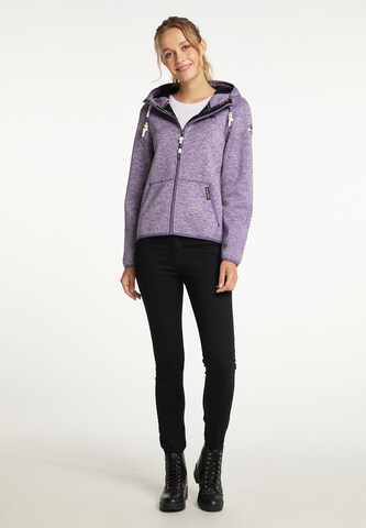 Schmuddelwedda Fleece Jacket in Purple