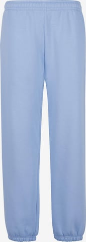 Pantalon 'Fluffy' Urban Classics en bleu : devant