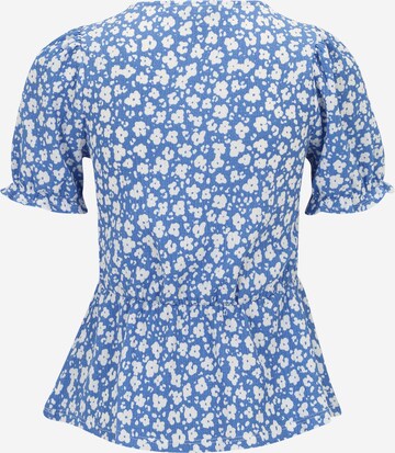 Dorothy Perkins Petite Bluse in Blau