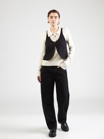 OBJECT Pulover 'OBJKELLY' | bela barva