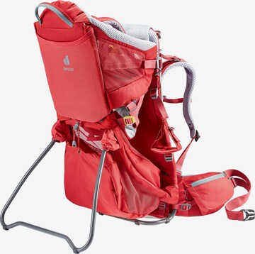 DEUTER Sports Backpack 'Kraxe' in Red