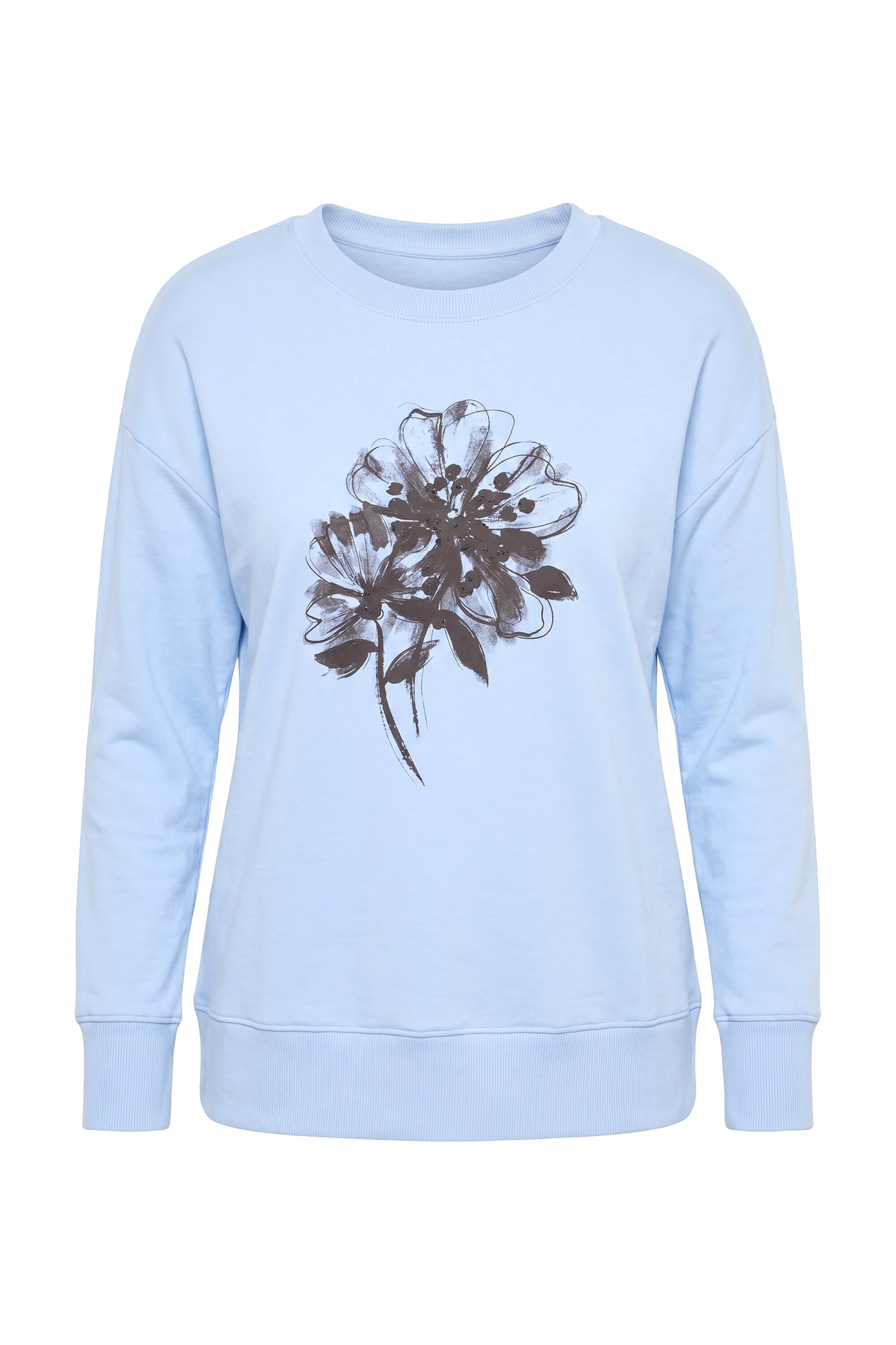 MIAMODA Sweatshirt in Blau: Vorderseite