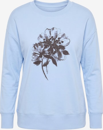 MIAMODA Sweatshirt in Blau: Vorderseite
