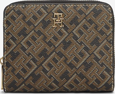 One Size dydžio Piniginė iš TOMMY HILFIGER, spalva – nebalintos drobės spalva / brokato spalva / juoda, Prekių apžvalga