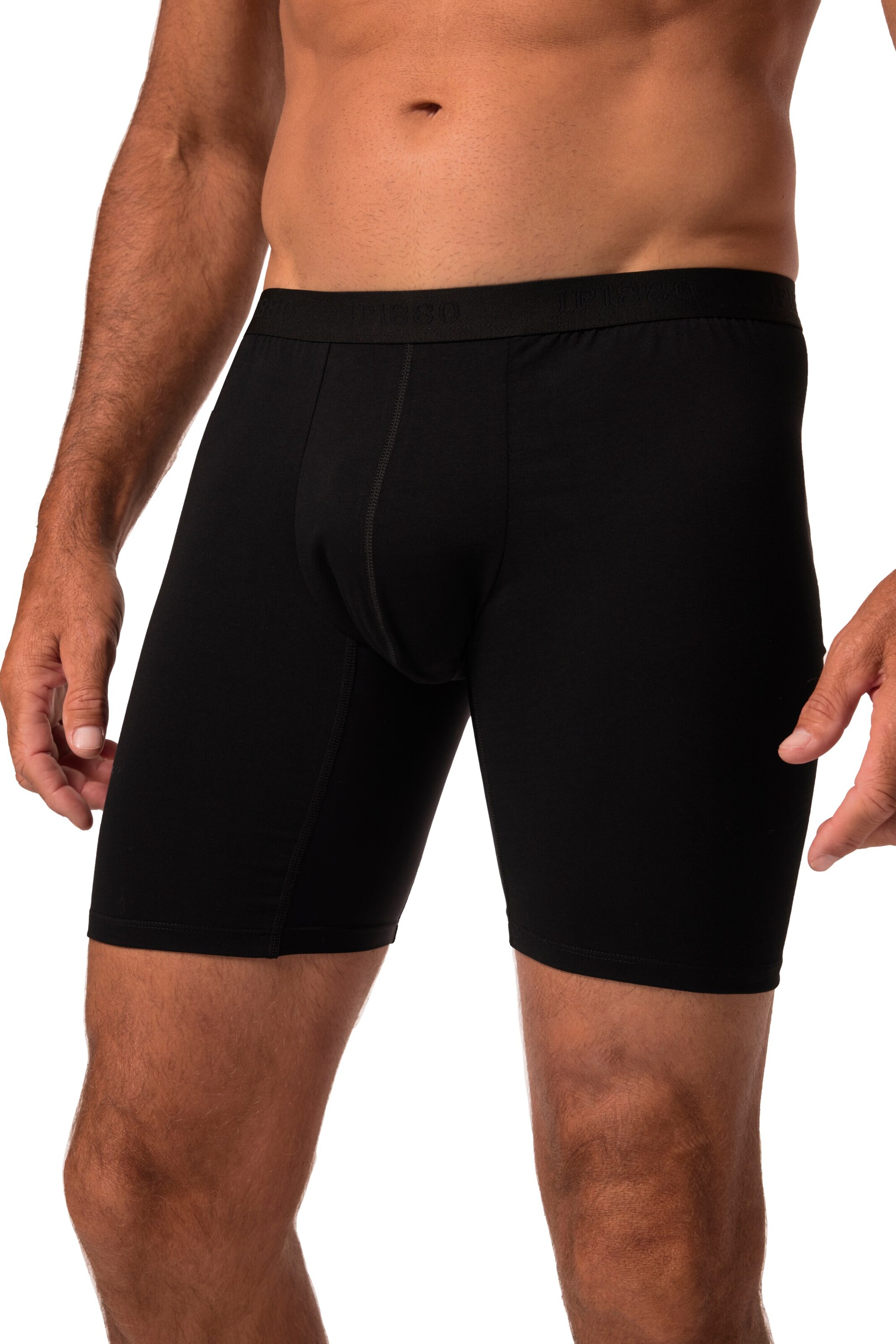 JP1880 Boxershorts in Schwarz: Vorderseite