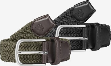 Jan Vanderstorm Belt ' Oliwer ' in Green: front