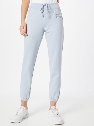 Effilé Pantalon GAP en bleu : devant