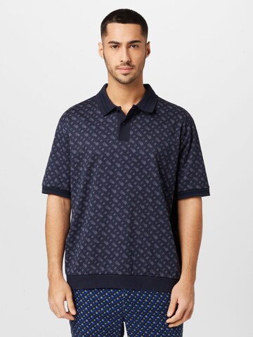 BOSS Black - Camisa 'Parler' em azul: frente