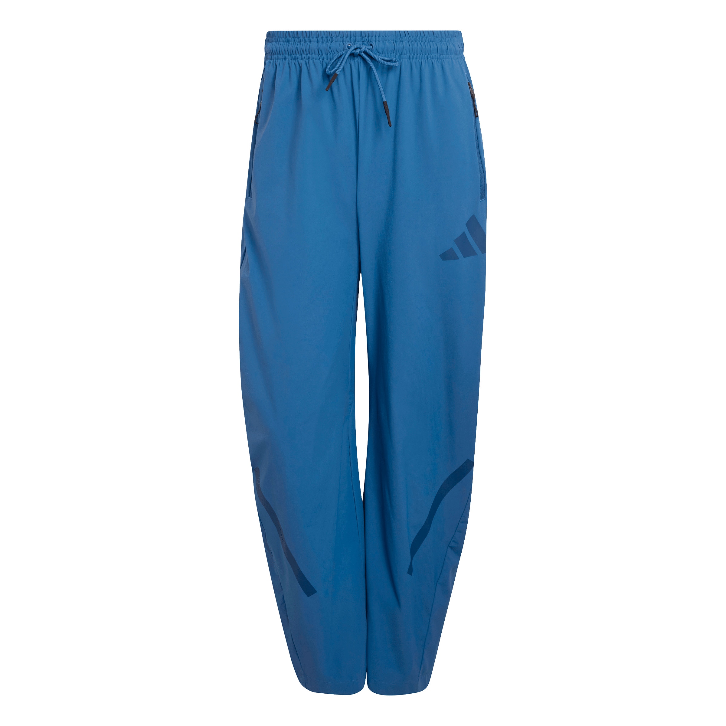 ADIDAS SPORTSWEAR - Loosefit Pantalón deportivo 'Z.N.E.' en azul: frente