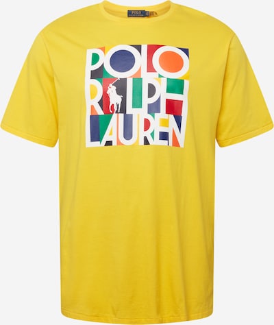 Polo Ralph Lauren Big & Tall Majica u morsko plava / zlatno žuta / limeta zelena / crna / bijela, Pregled proizvoda