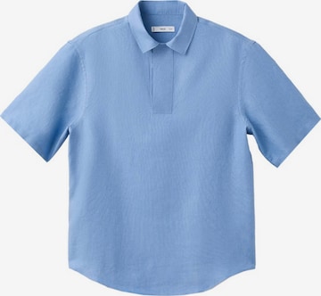 MANGO MAN Poloshirt 'Bay' in Blau: Vorderseite