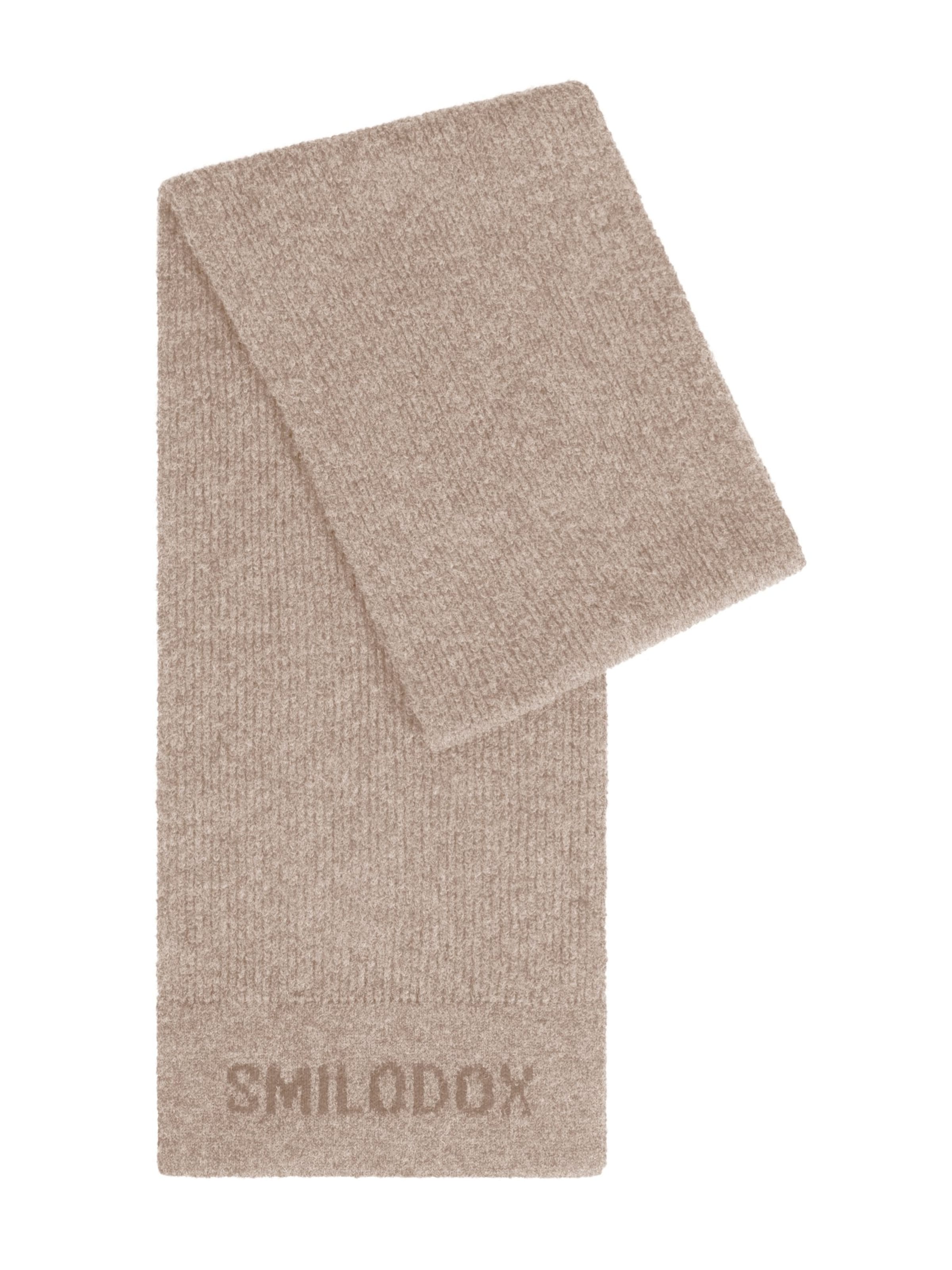 Smilodox Scarf ' Arctic ' in Beige: front
