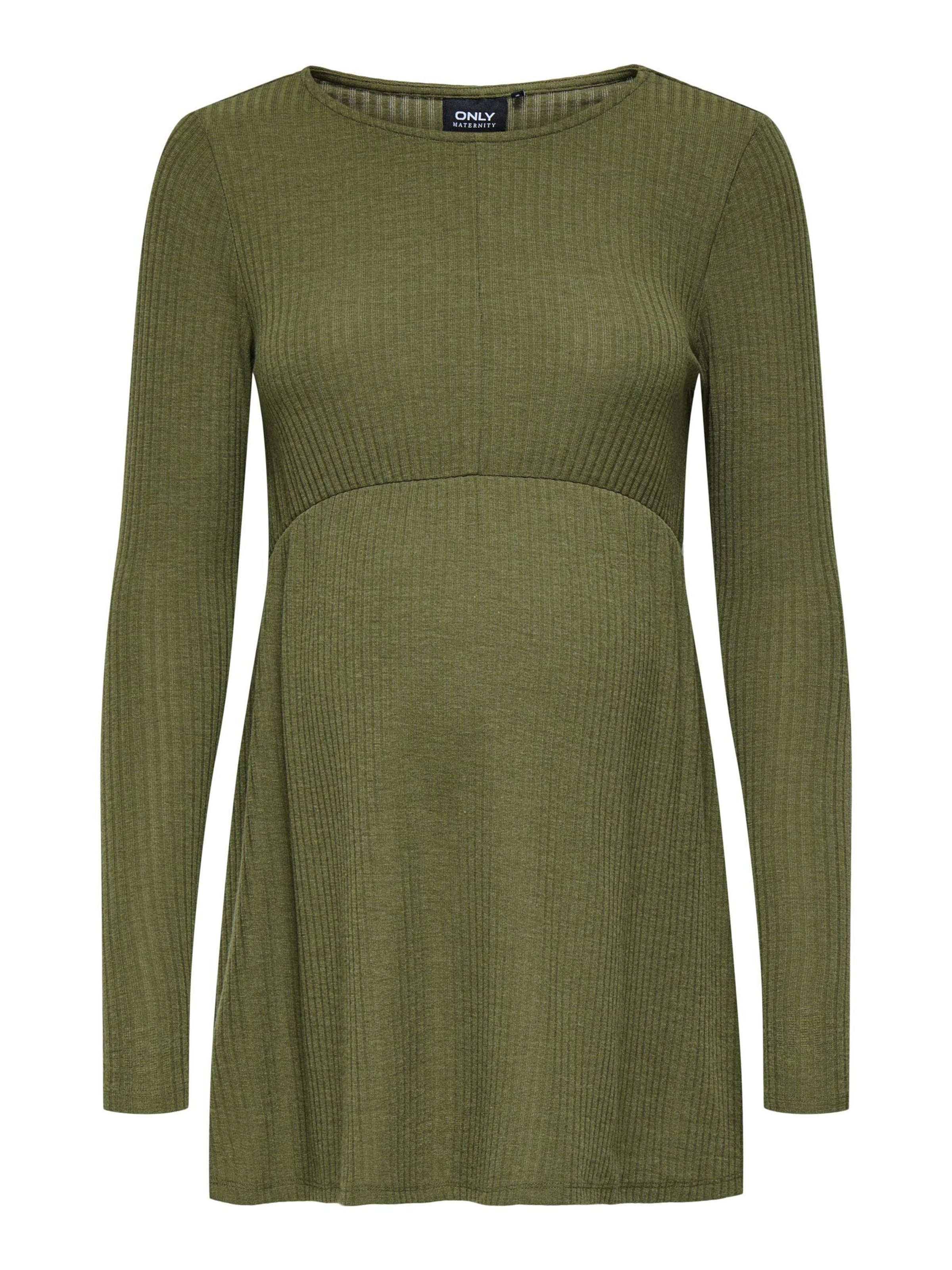 Maglietta di Only Maternity in verde: frontale