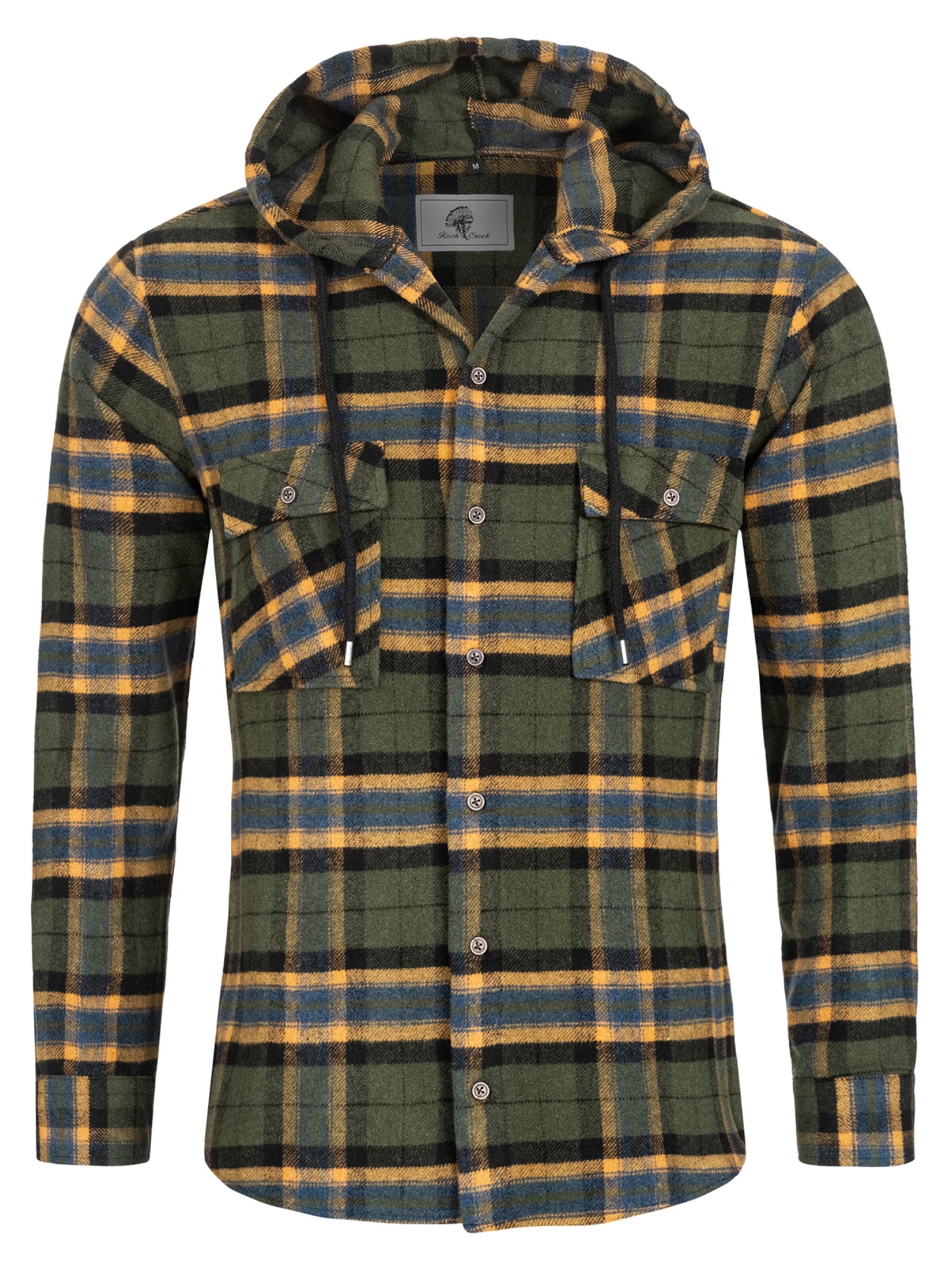 Rock Creek Hemd in Grün: Vorderseite