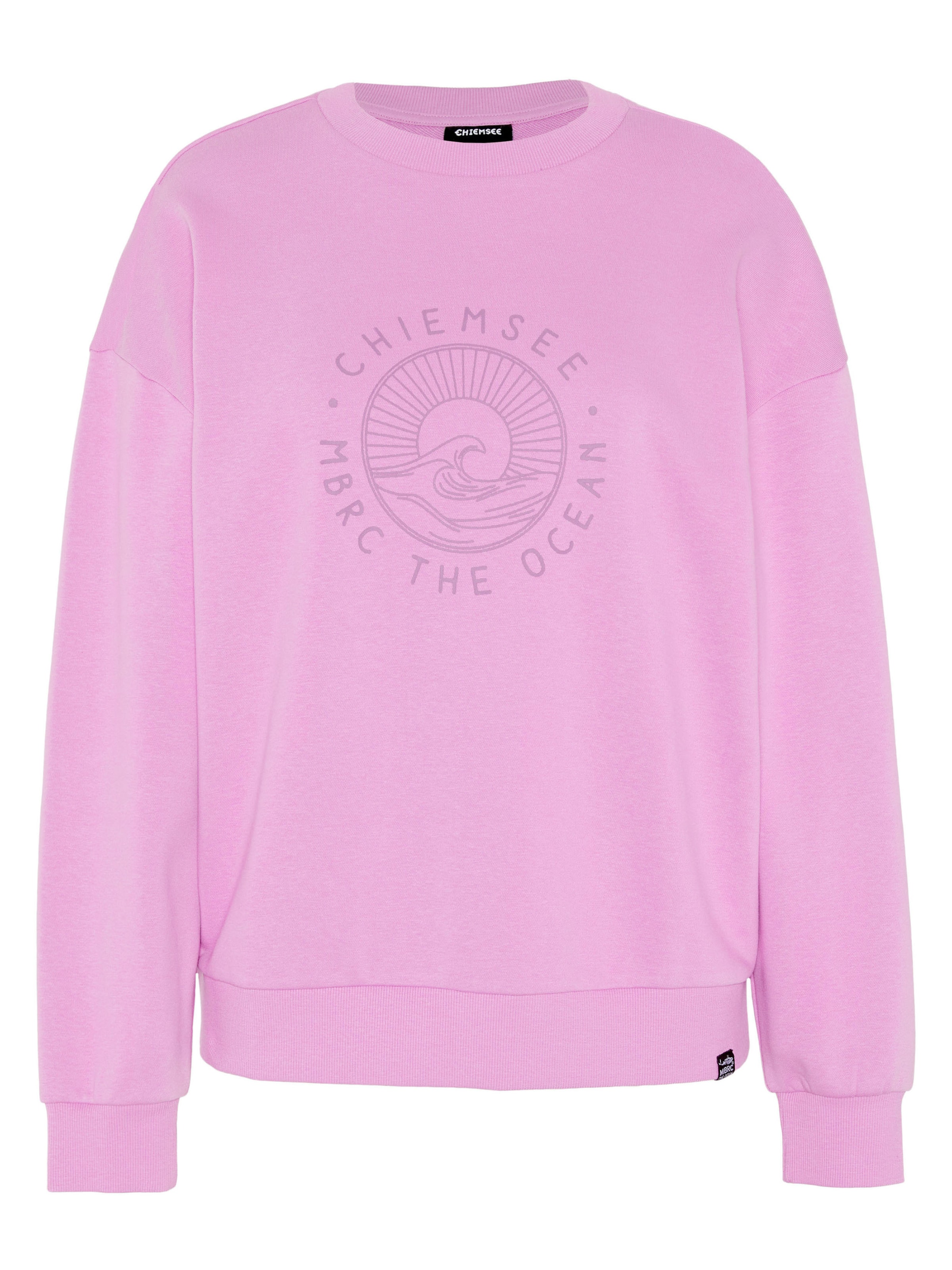 CHIEMSEE Sweatshirt in Purple: front