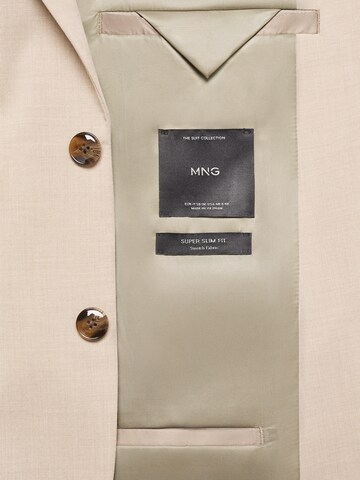 Coupe regular Veste de costume 'PARIS' MANGO MAN en beige