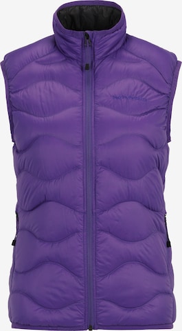 PEAK PERFORMANCE Vest in Purple: front