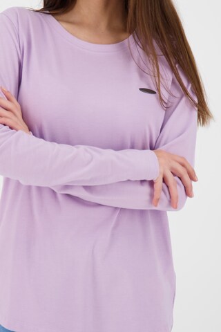 Alife and Kickin Shirt 'Lea' in Purple
