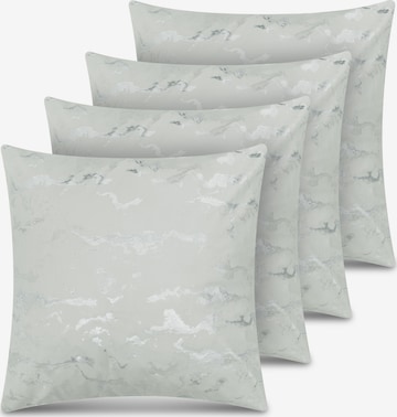 Coussins ' Carrara ' Aspero en vert : devant