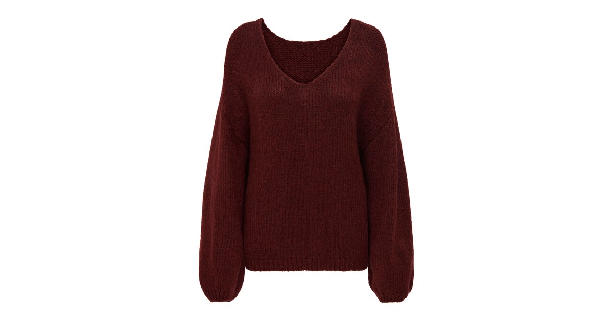 Jdy Dinea L/S omkeerbare trui. KNT Noos, chocolade taart, L Jdy Dinea L/S omkeerbare trui. KNT Noos, chocolade taart, L