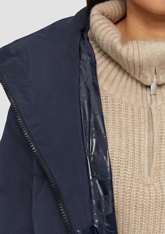 QS Wintermantel in Blauw
