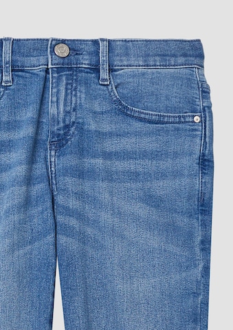 Coupe slim Jean 'Suri' s.Oliver en bleu