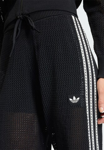 ADIDAS ORIGINALS Loose fit Pants 'Firebird' in Black