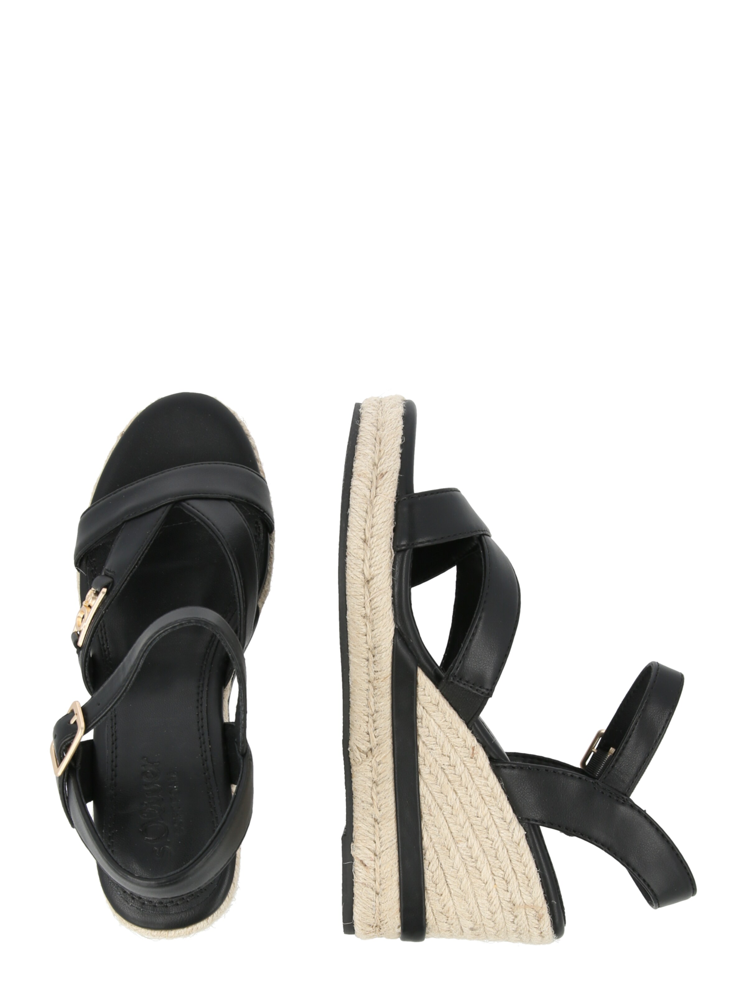 s.Oliver Szandálok - fekete