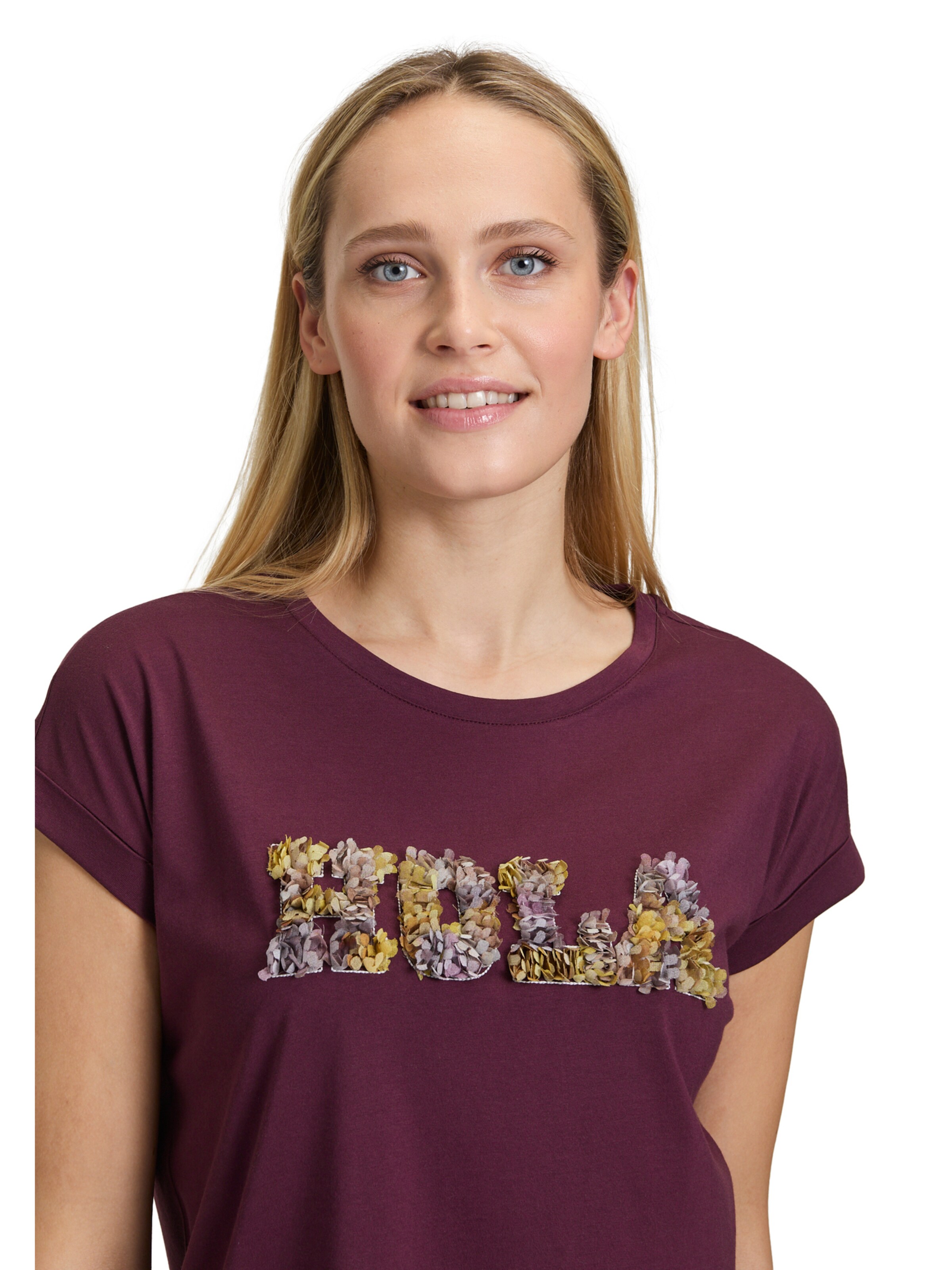 T-shirt Cartoon en violet