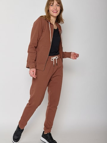 Effilé Pantalon GREENBOMB en marron