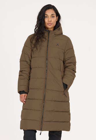 Whistler Winter coat 'Amaret' in Brown: front