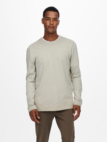 Only & Sons Shirt in Beige: voorkant