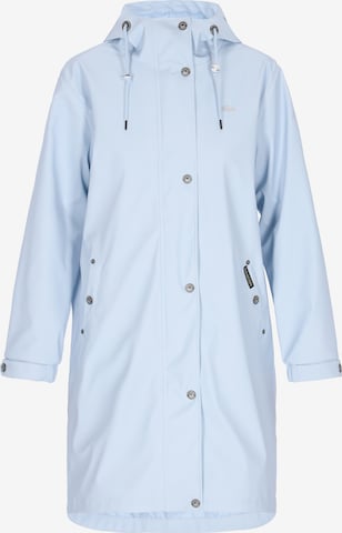 Schmuddelwedda - Abrigo funcional en azul: frente