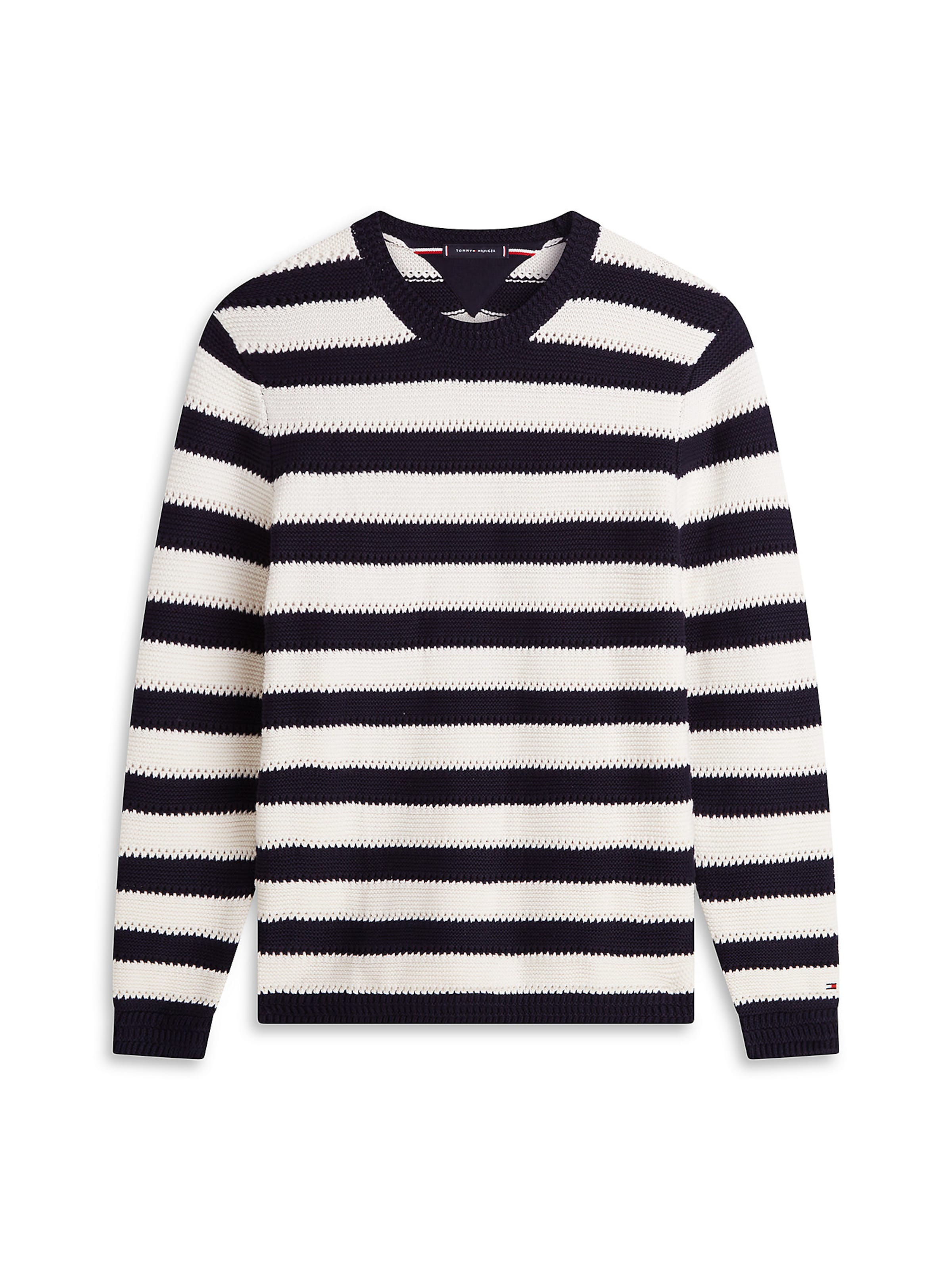 TOMMY HILFIGER Sweater in Black: front