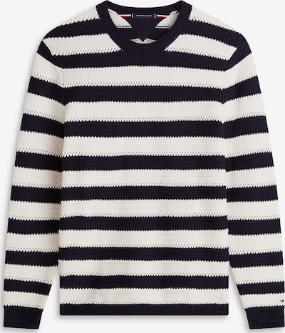 TOMMY HILFIGER Sweater in XS in Black / White, Item view