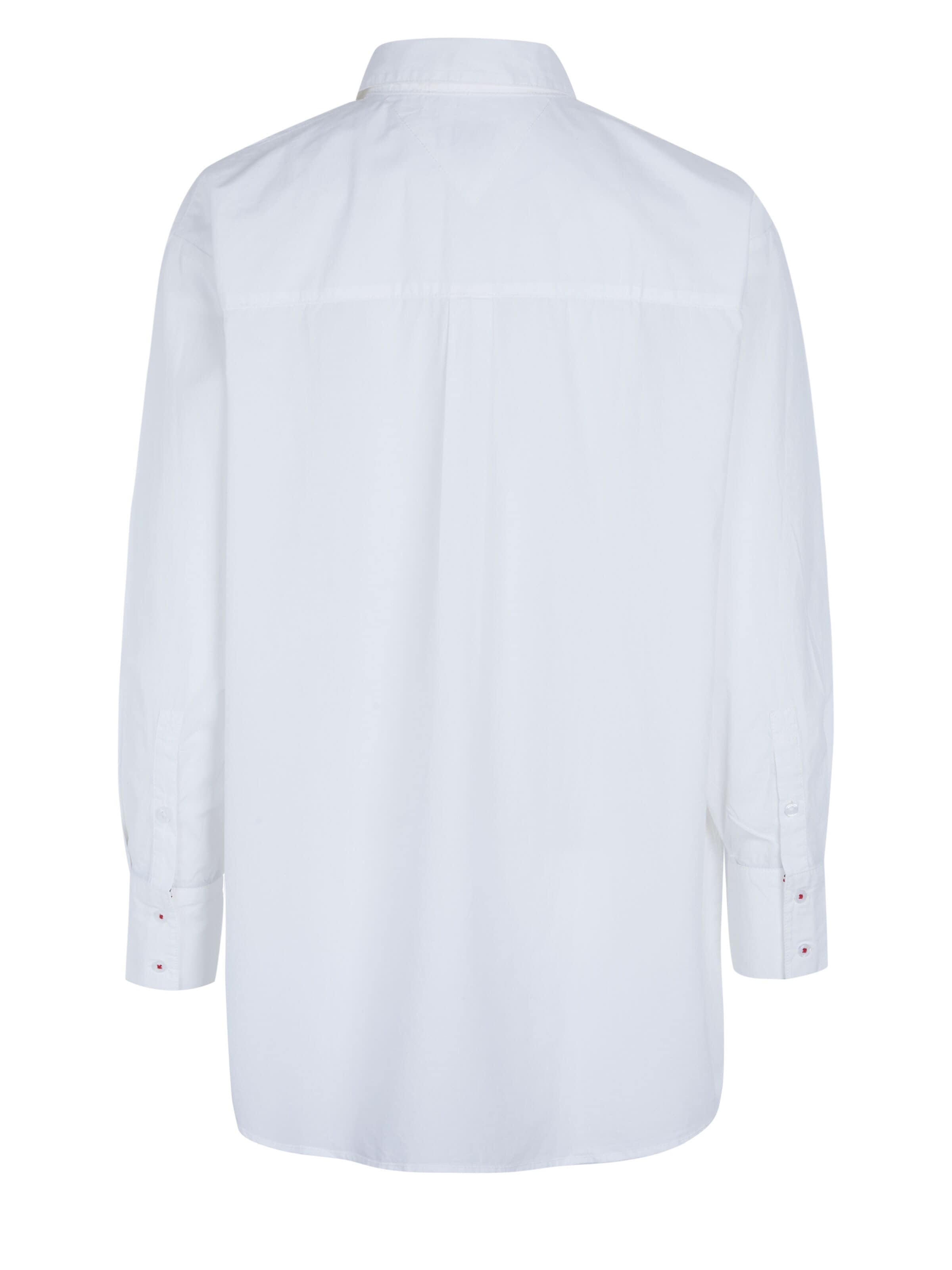 Chemisier 'Tommy Hilfiger Jeans Bluse' TOMMY HILFIGER en blanc