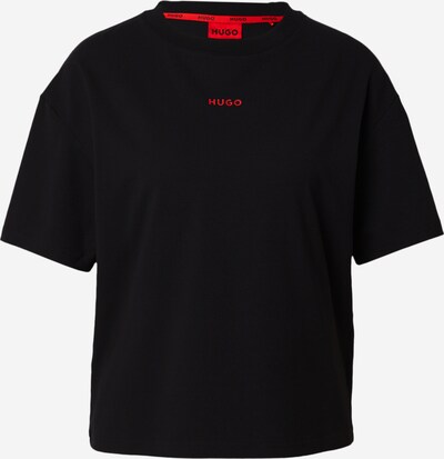 HUGO Schlafshirt 'SHUFFLE' in rot / schwarz, Produktansicht