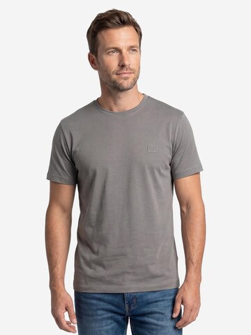 LERROS Shirt 'Basic'‌‌‌ in Grau: Vorderseite