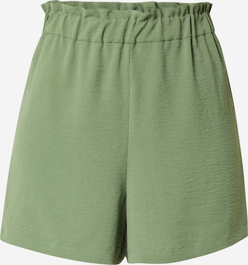 ABOUT YOU Обычный Штаны 'Janine' в Зеленый: спереди