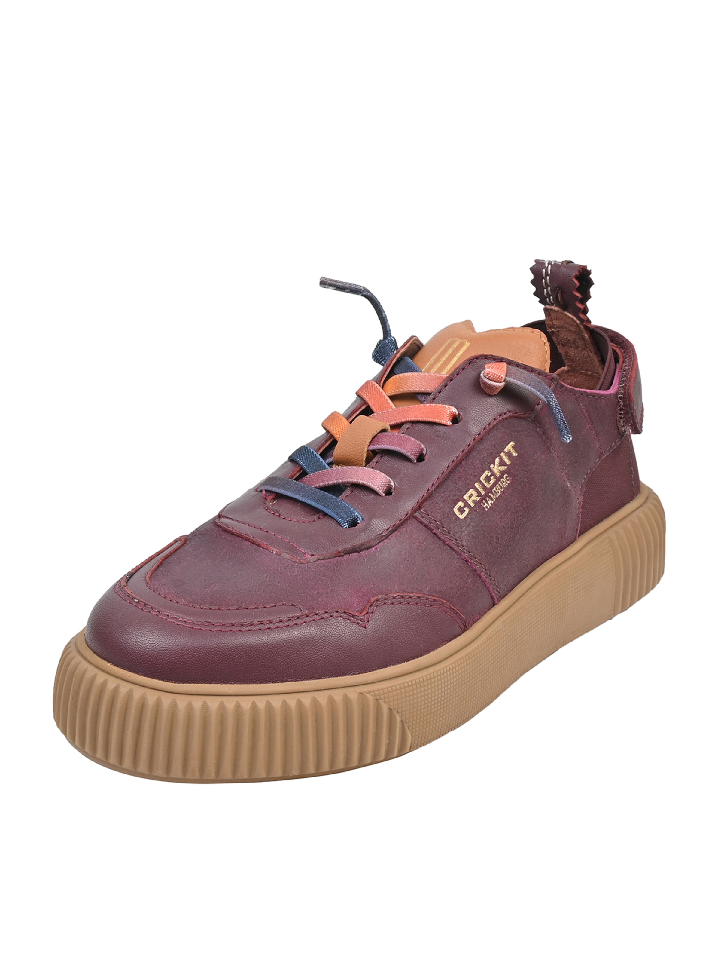 Crickit Platform trainers ' PARIA ' in Red: front