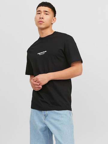 JACK & JONES Shirt 'Vesterbro' in Black: front