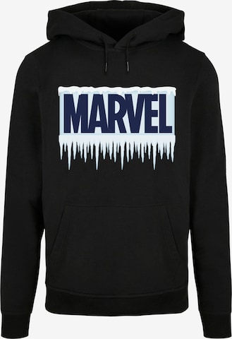 ABSOLUTE CULT Sweatshirt 'Marvel - Icicle' in Zwart: voorkant