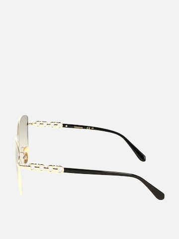 Lunettes de soleil FERRAGAMO en or
