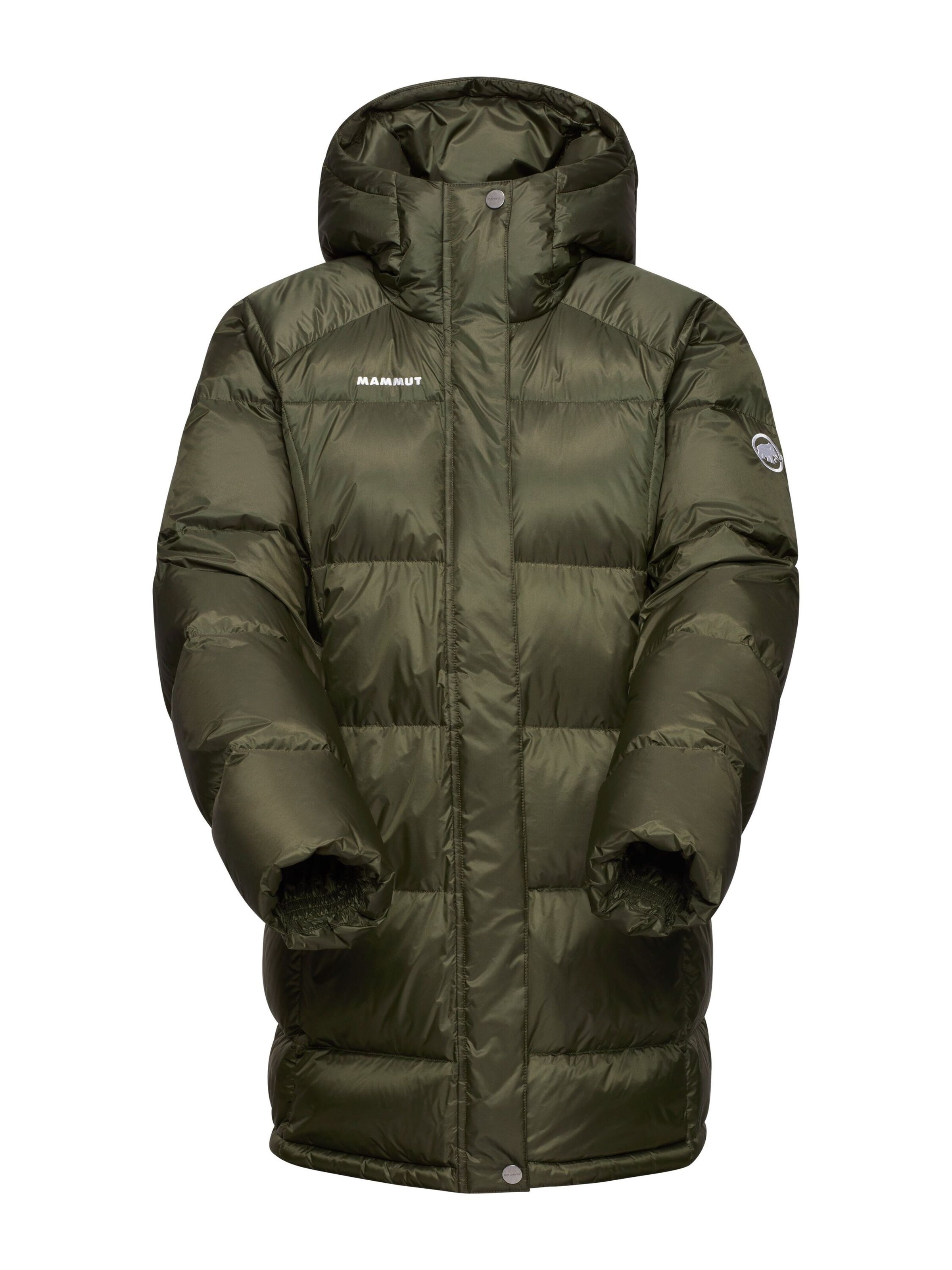 MAMMUT Outdoor Jacket in Green: front