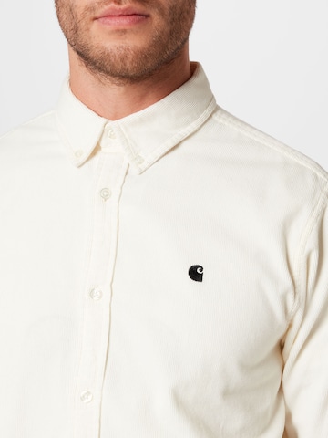 Carhartt WIP Regular fit Button Up Shirt 'Madison' in Beige
