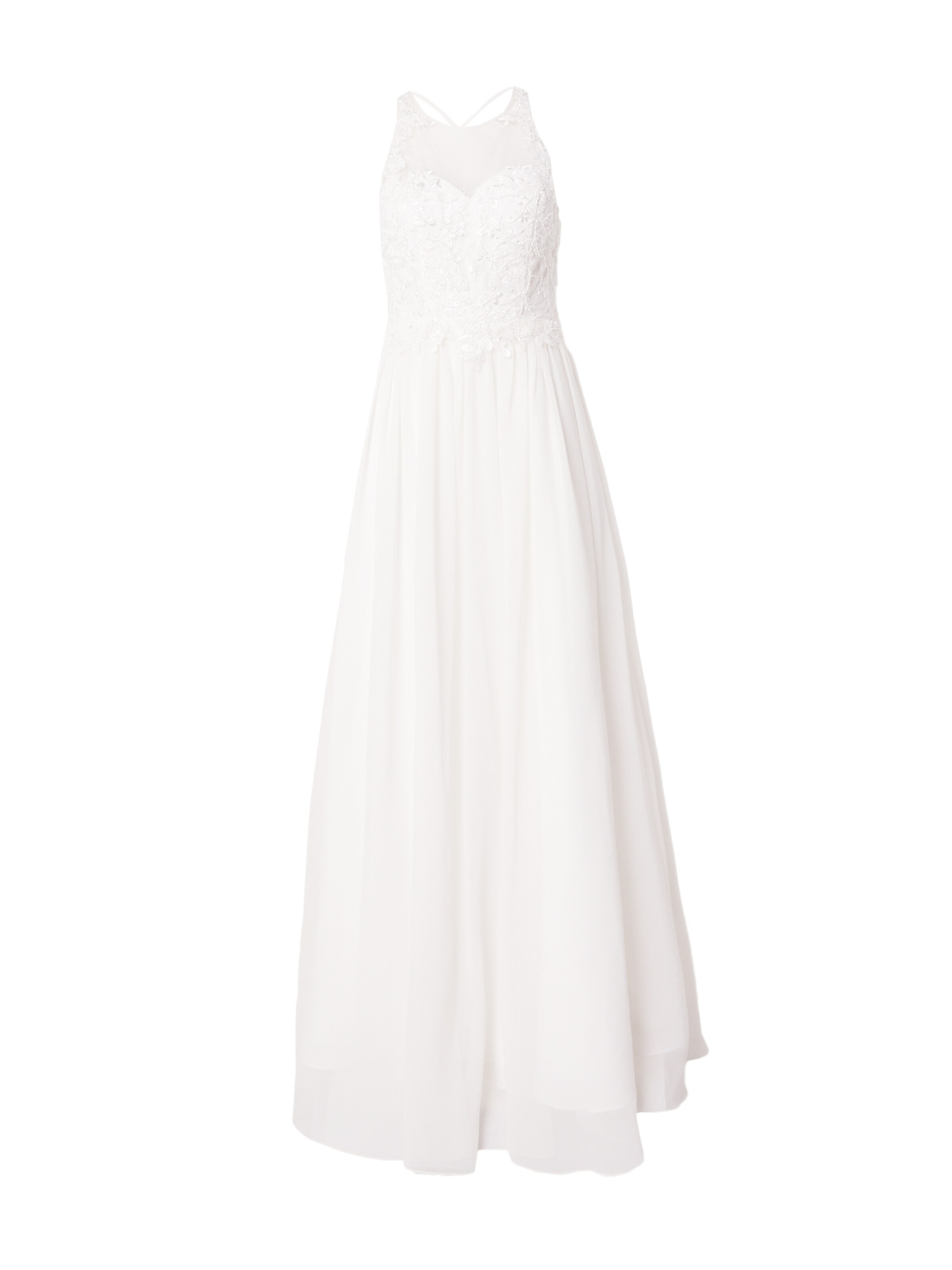 Laona Suknia wieczorowa w kolorze biały: przód